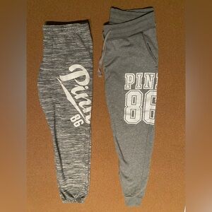 BUNDLE Victoria's Secret PINK Gray Sweatpants